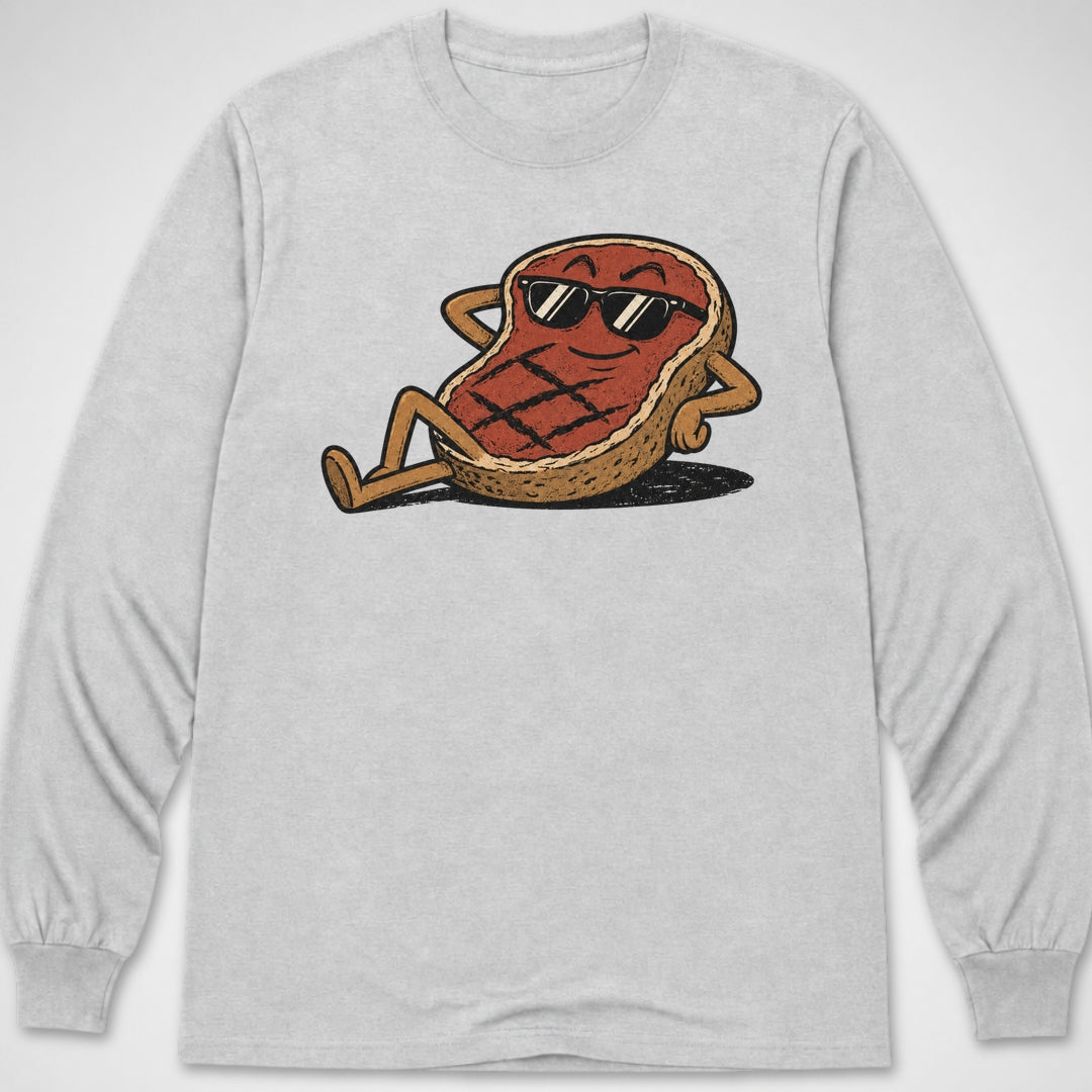 Steak a Pose — Long Sleeve Tee product image 7