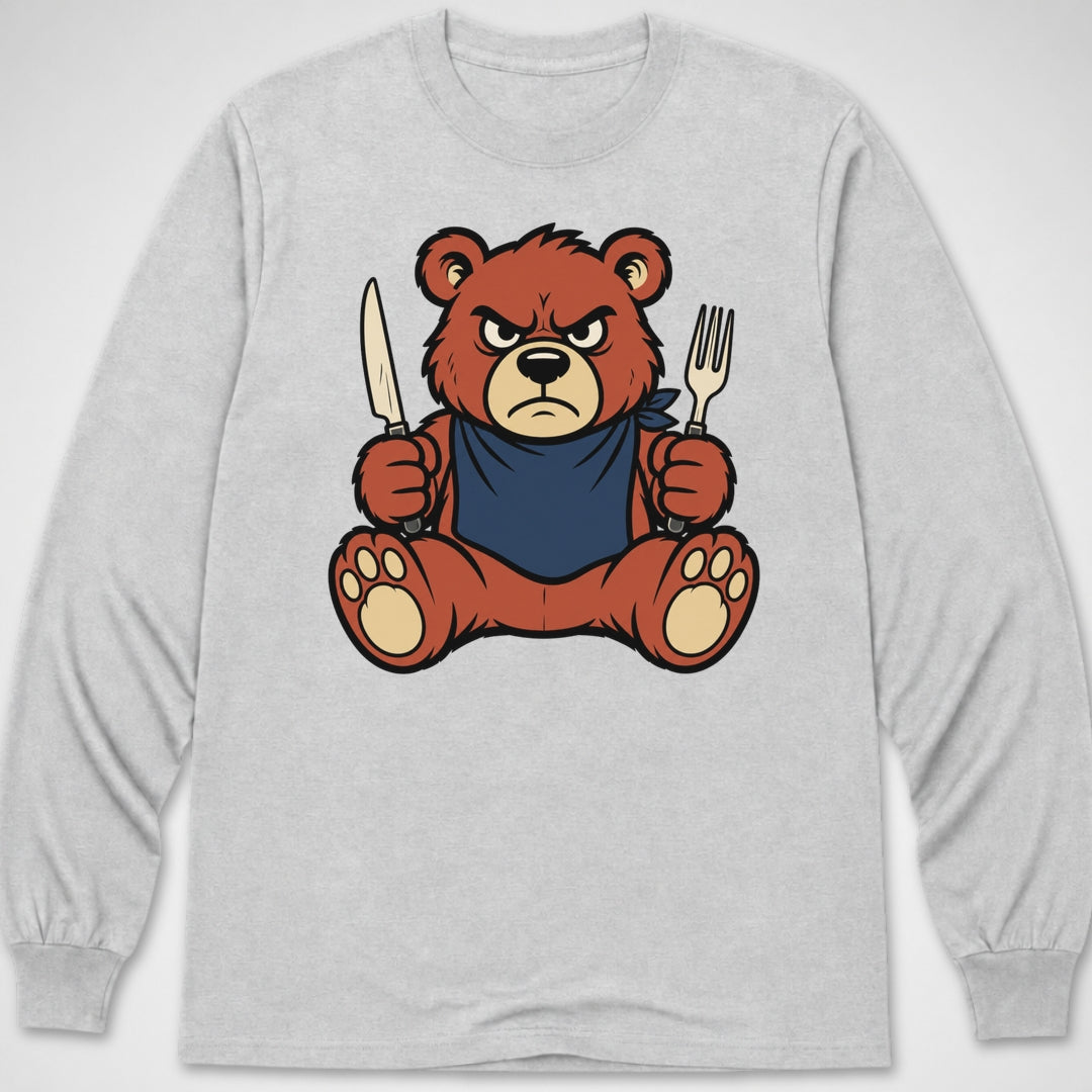 Hangry Bear — Long Sleeve Tee product image 7
