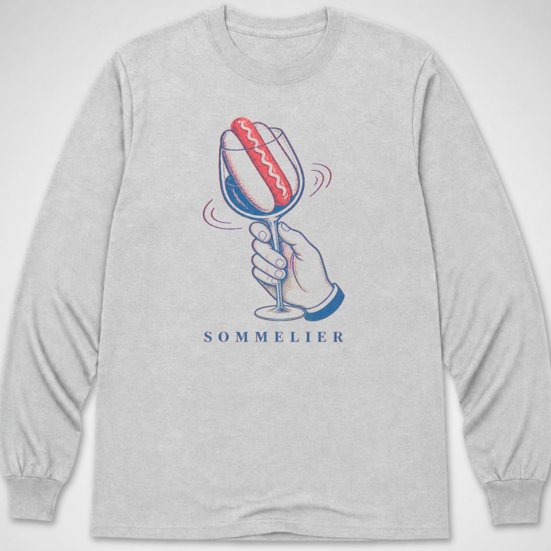 Hotdog Sommelier — Long Sleeve Tee product image 2