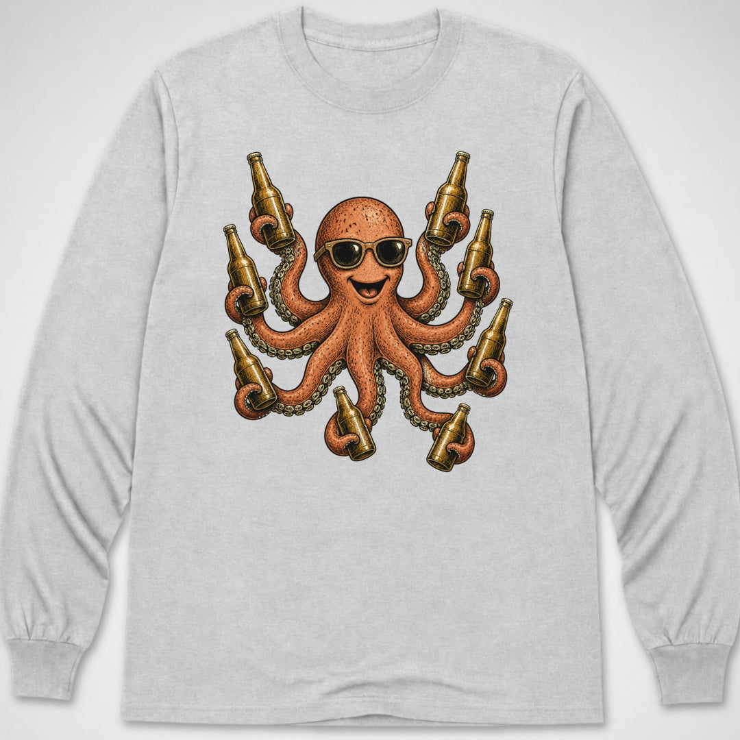 Octo-Drinkin' — Long Sleeve Tee product image 7