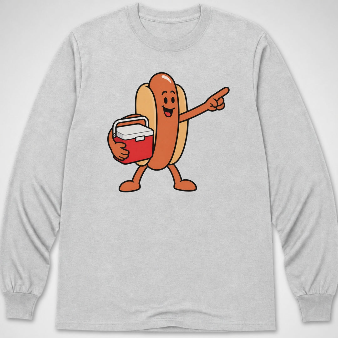 Hotdog Has Arrived — Long Sleeve Tee product image 7