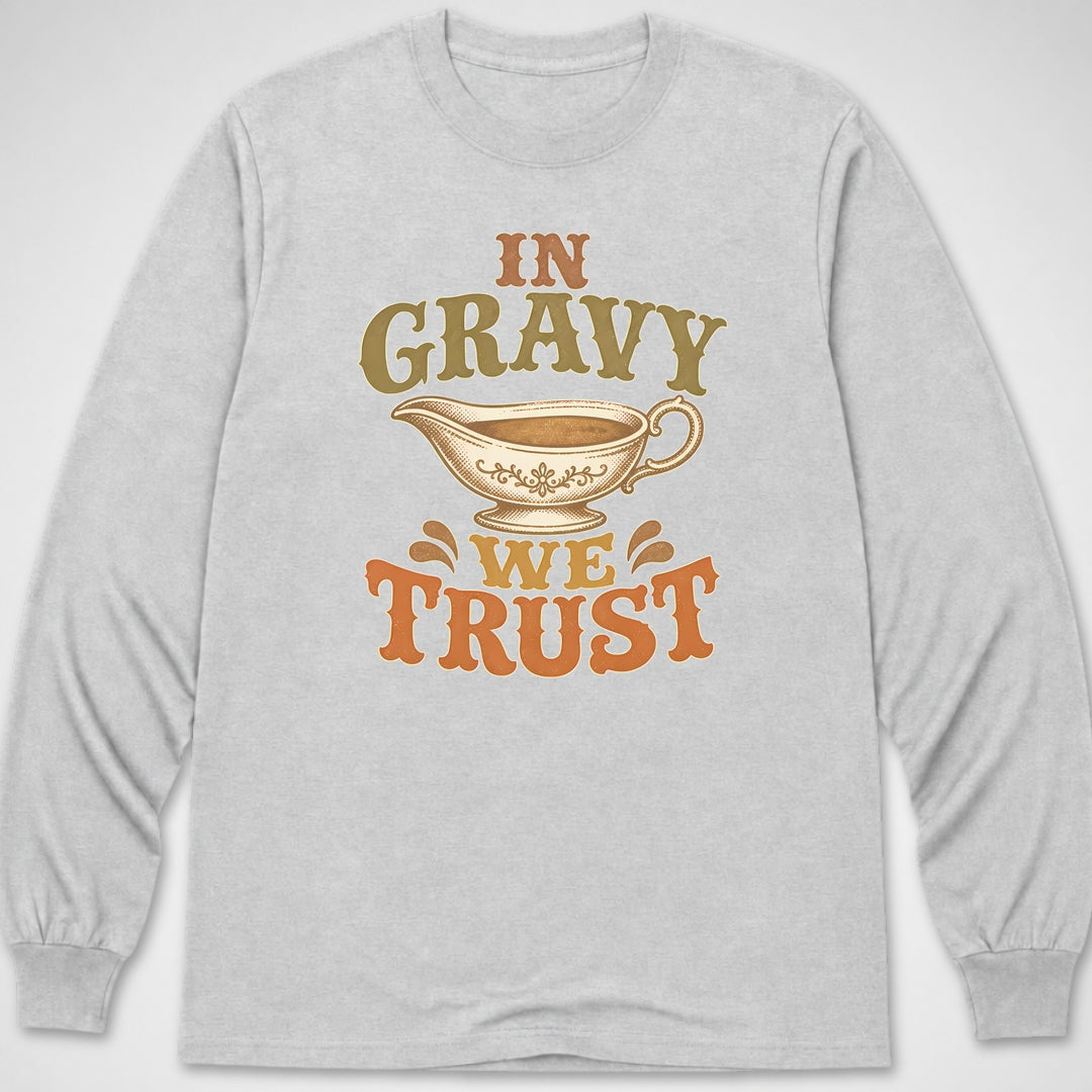 In Gravy We Trust — Long Sleeve Tee product image 6