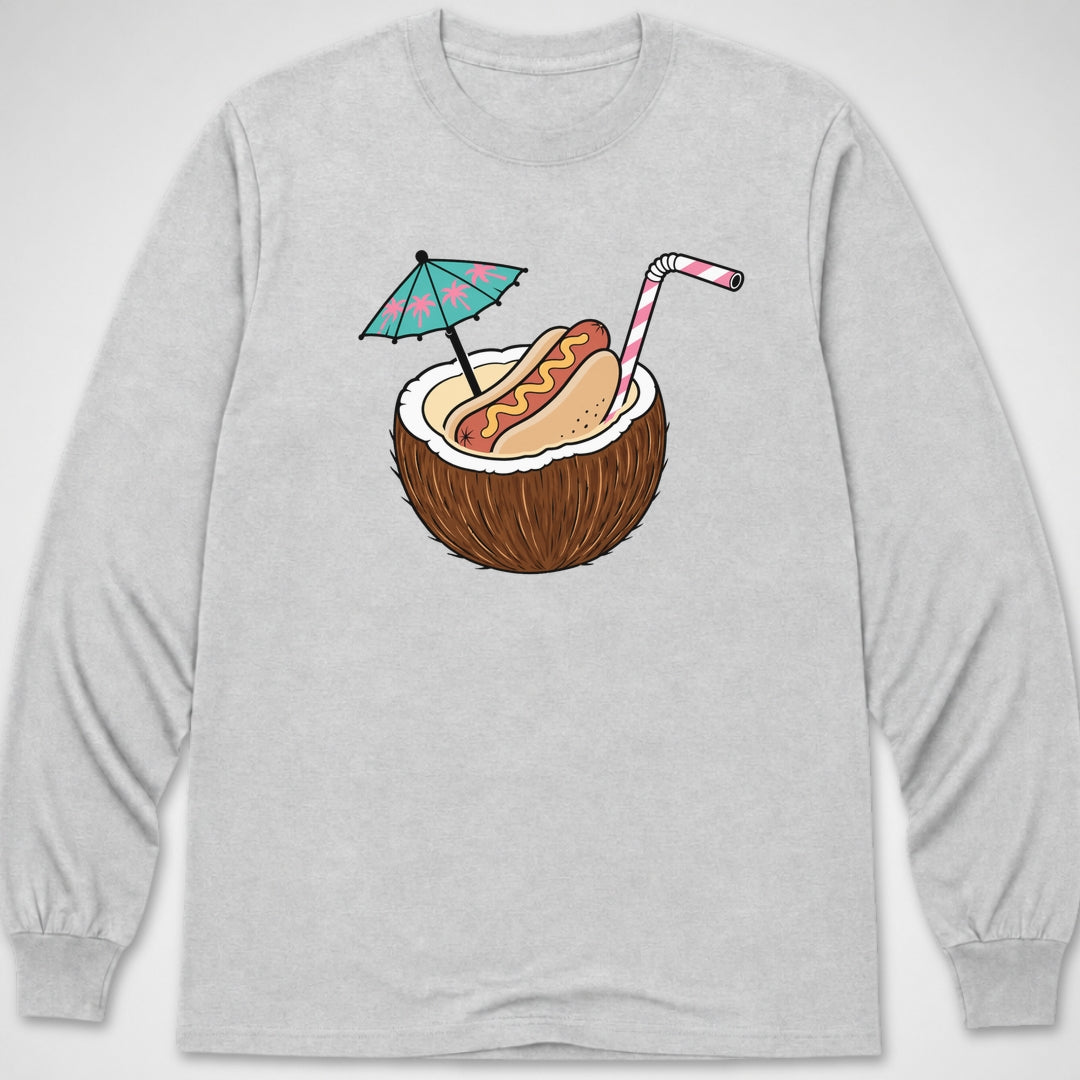 Hotdog Colada — Long Sleeve Tee product image 7