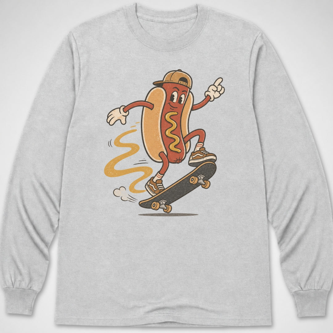 Hotdog Kickflip — Long Sleeve Tee product image 1