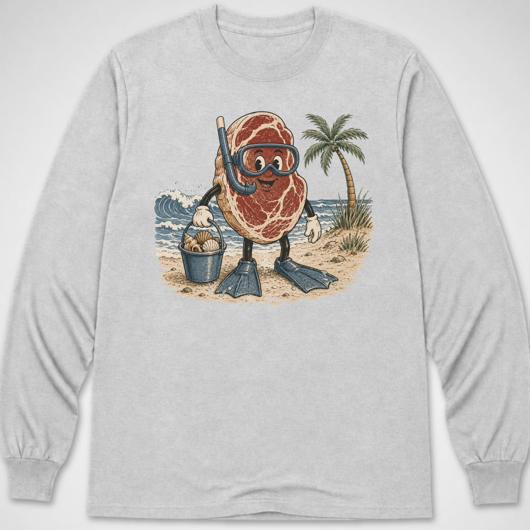 Scuba Steak — Long Sleeve Tee product image 8