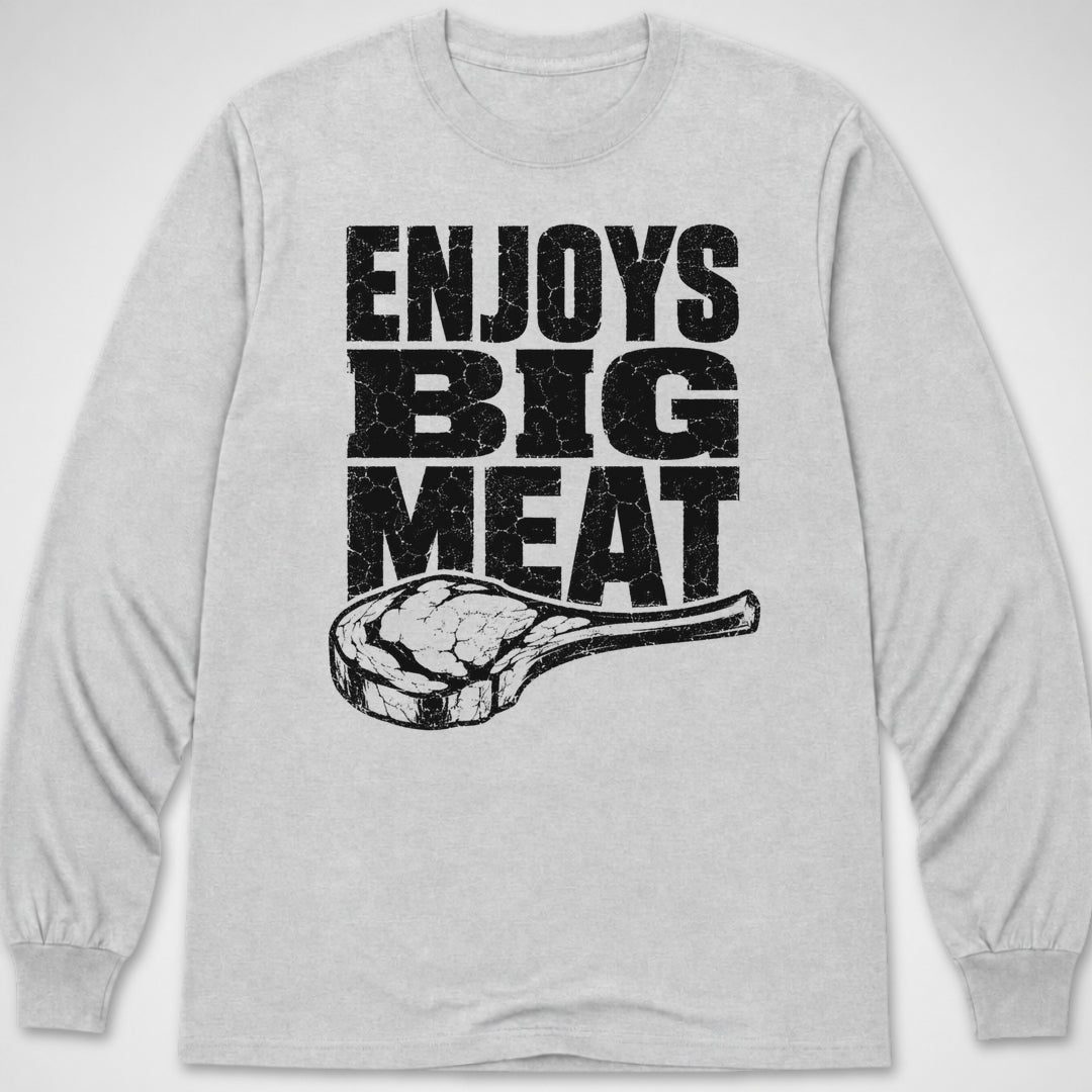 Enjoys Big Meat — Long Sleeve Tee product image 7