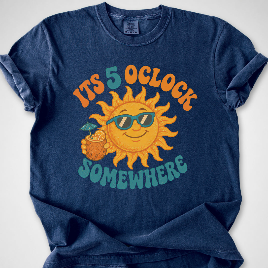 5 O'Clock Somewhere — Premium Tee product image 5