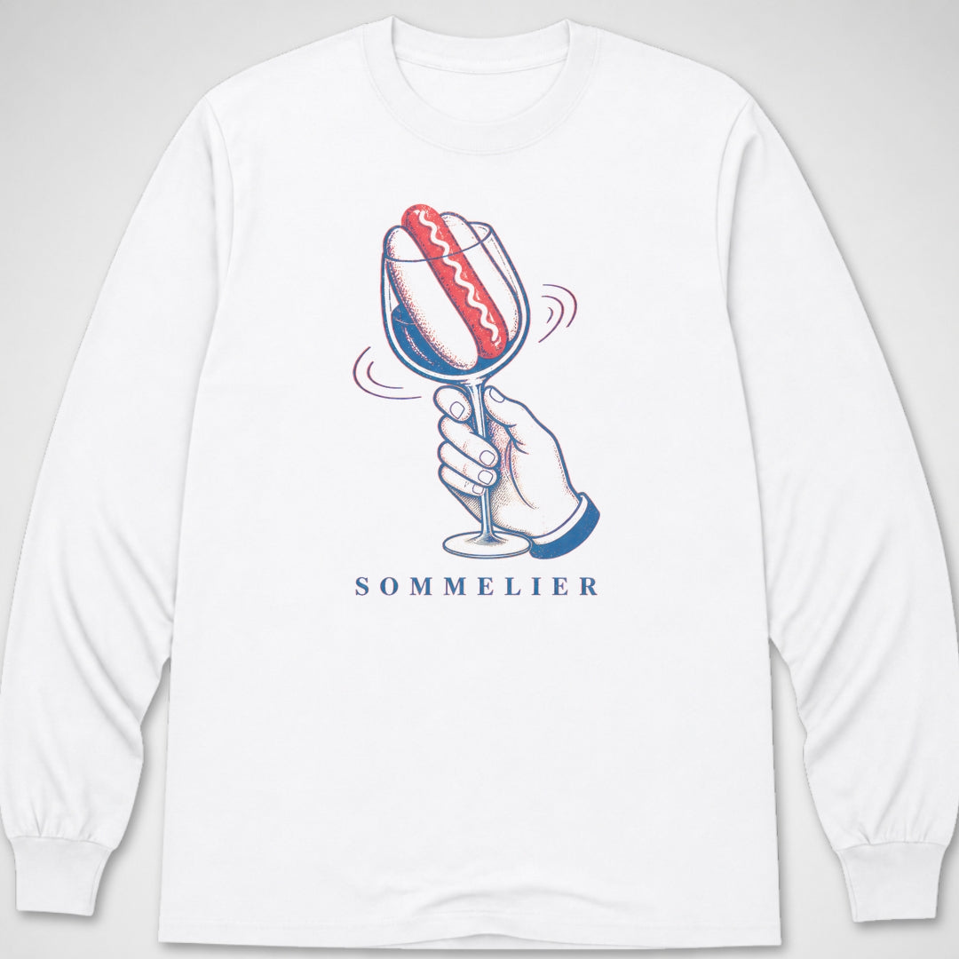 Hotdog Sommelier — Long Sleeve Tee product image 1