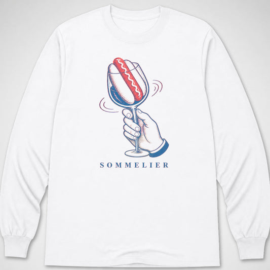 Hotdog Sommelier — Long Sleeve Tee product image 1