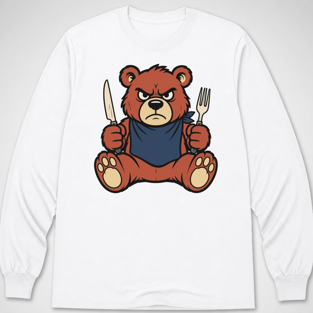 Hangry Bear — Long Sleeve Tee product image 6