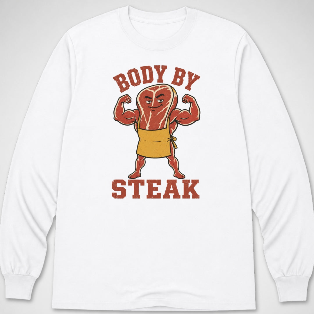 Body By Steak — Long Sleeve Tee product image 6