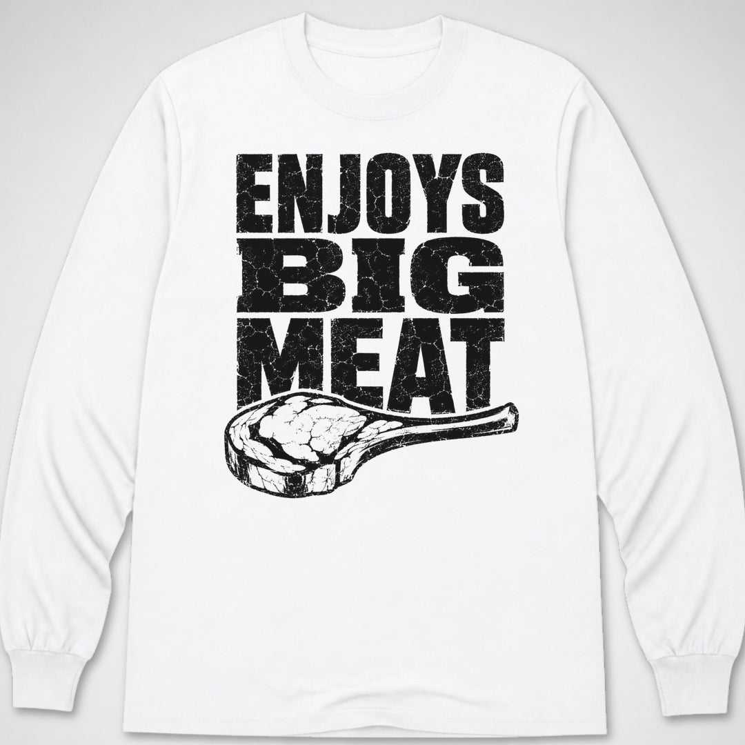 Enjoys Big Meat — Long Sleeve Tee product image 6