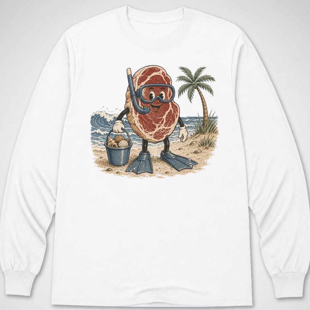 Scuba Steak — Long Sleeve Tee product image 7