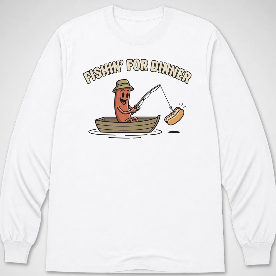 Fishin' Dog — Long Sleeve Tee product image 4