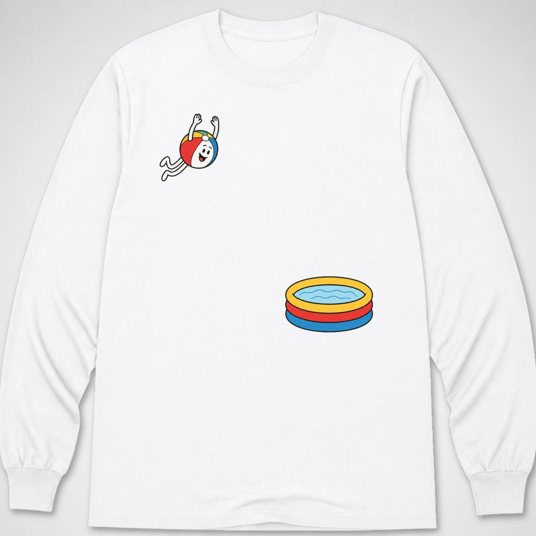 Beach Ball Dive — Long Sleeve Tee product image 7