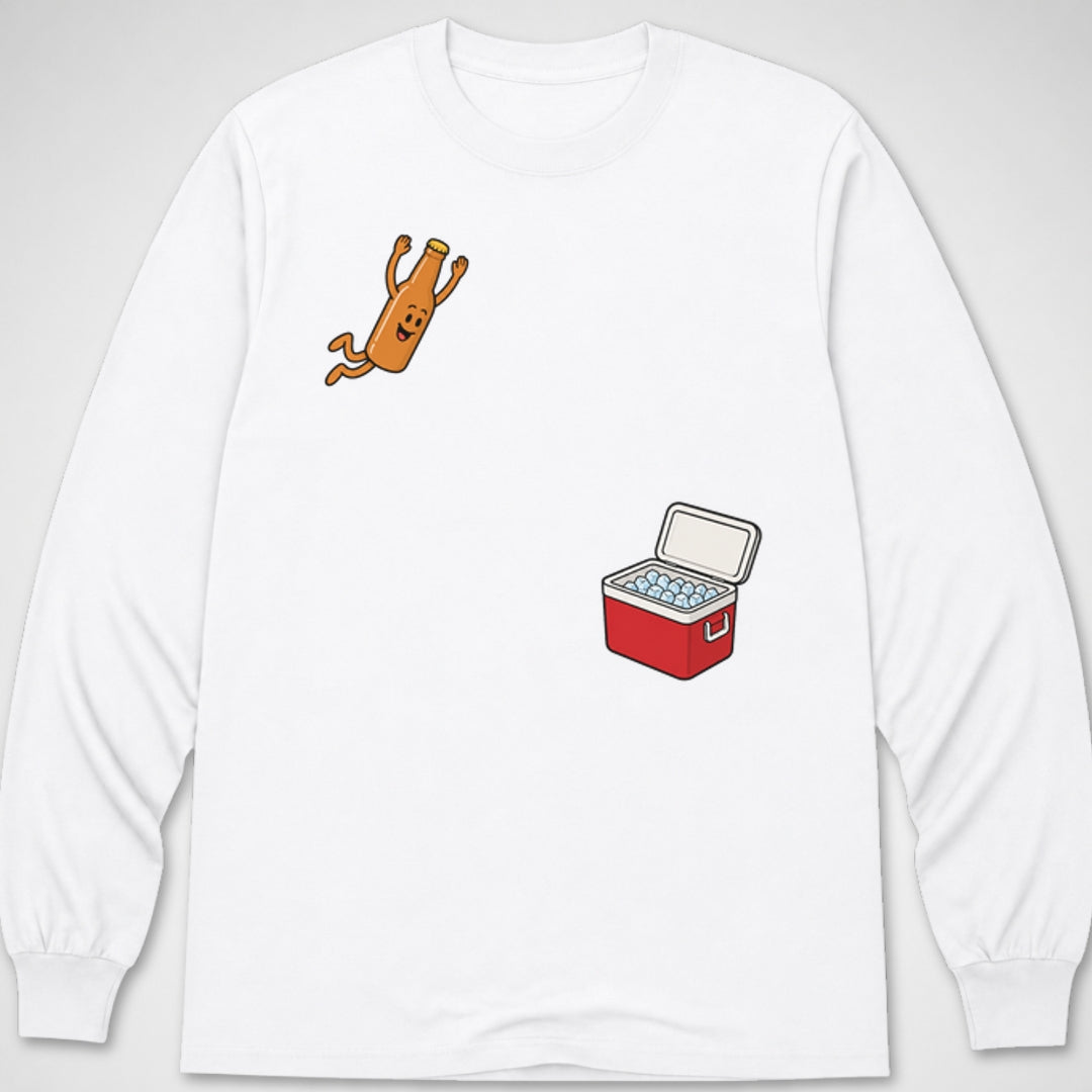Beer Dive — Long Sleeve Tee product image 7