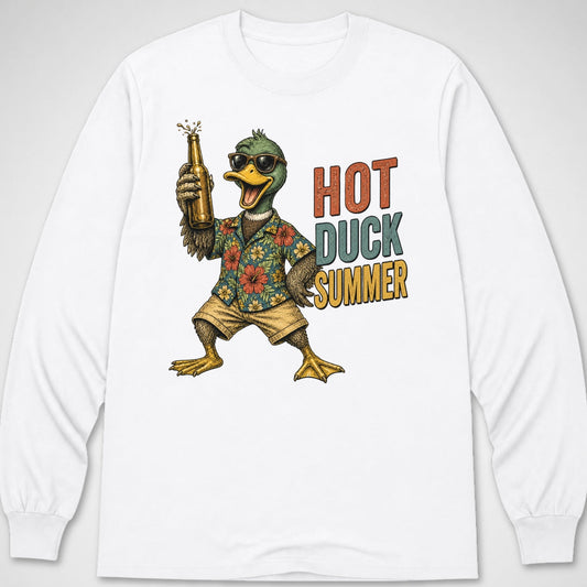 Hot Duck Summer — Long Sleeve Tee product image 1