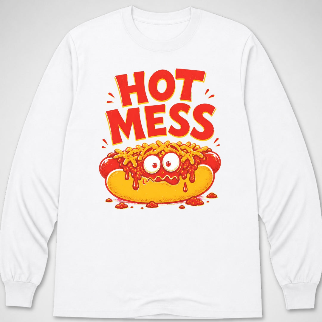 Hot Mess — Long Sleeve Tee product image 7