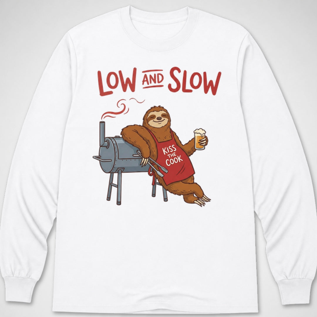 Smokin' Sloth Style — Long Sleeve Tee product image 7