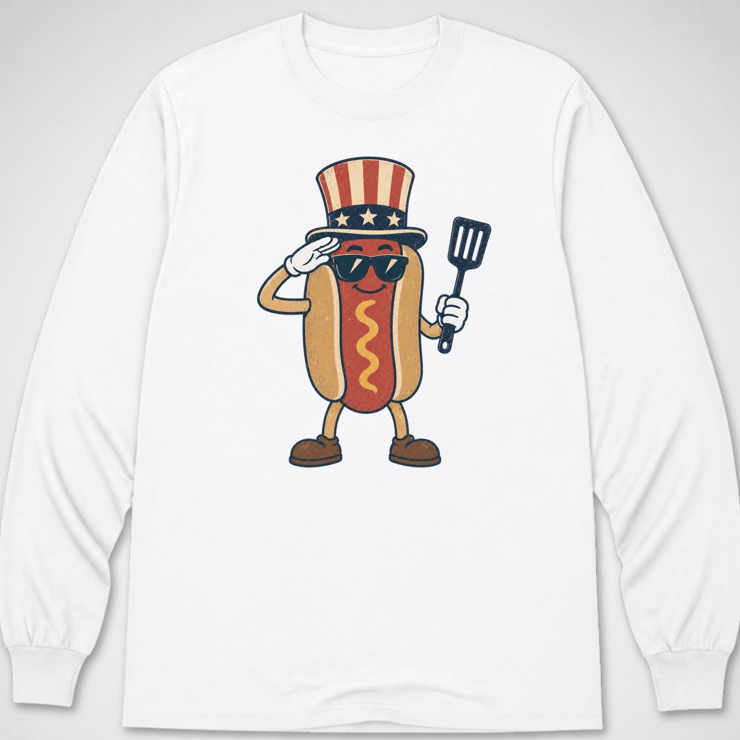 Uncle Sam's BBQ — Long Sleeve Tee product image 7