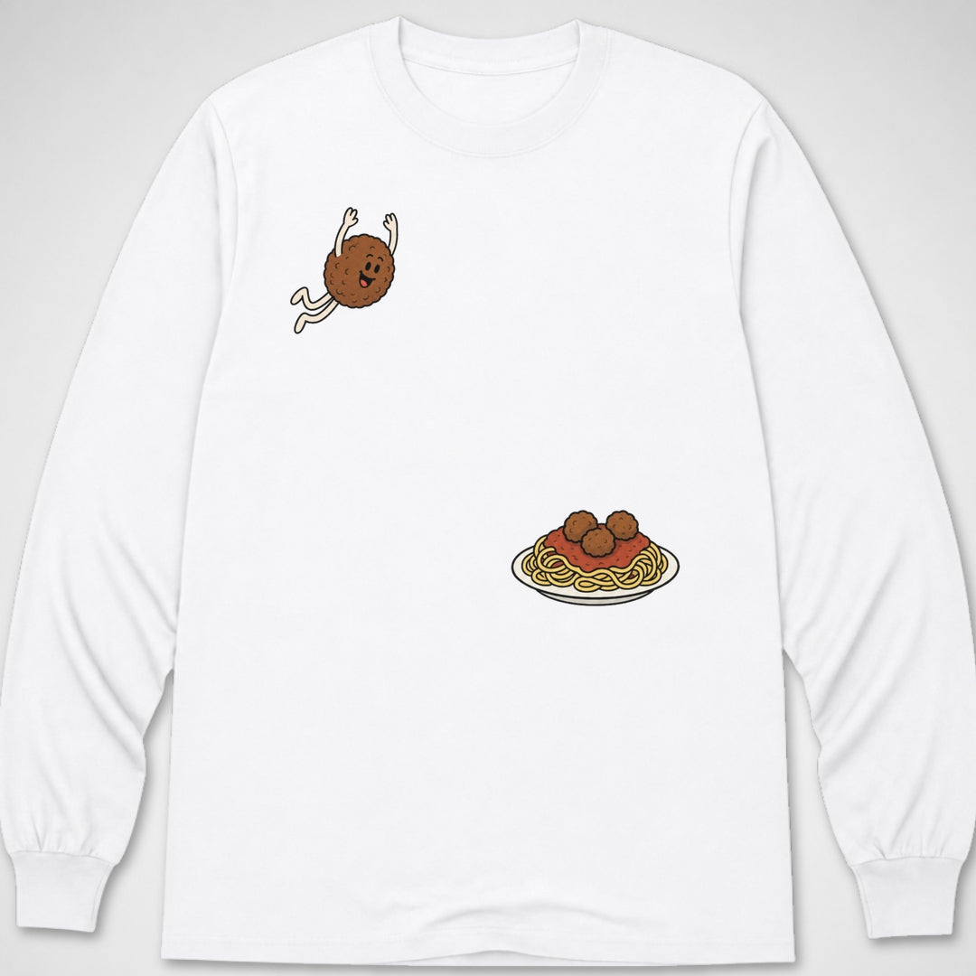 Meatball Dive — Long Sleeve Tee product image 1