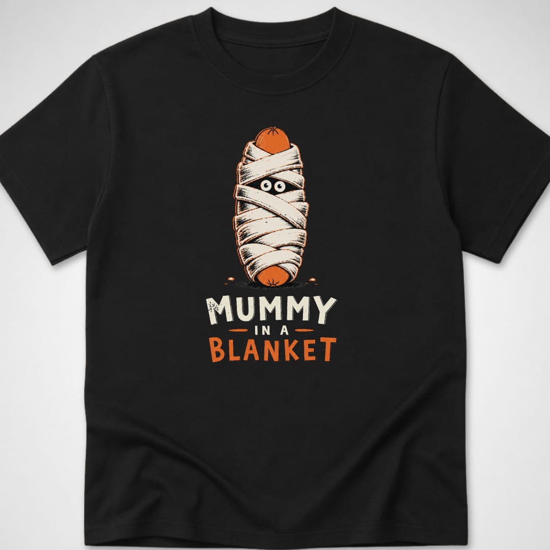 Mummy In A Blanket — Youth Tee