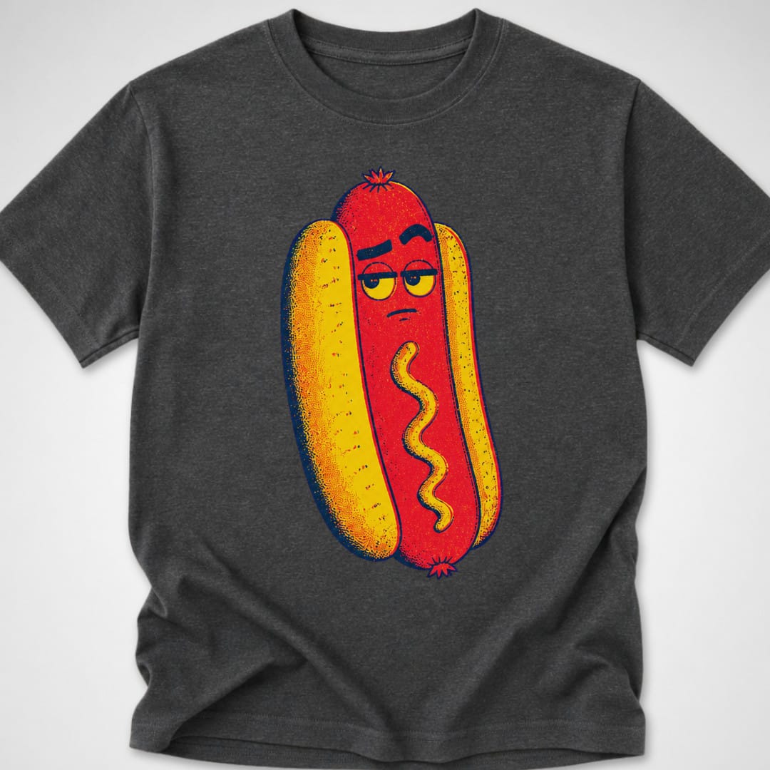 Hotdog Brow Raise — Youth Tee product image 4
