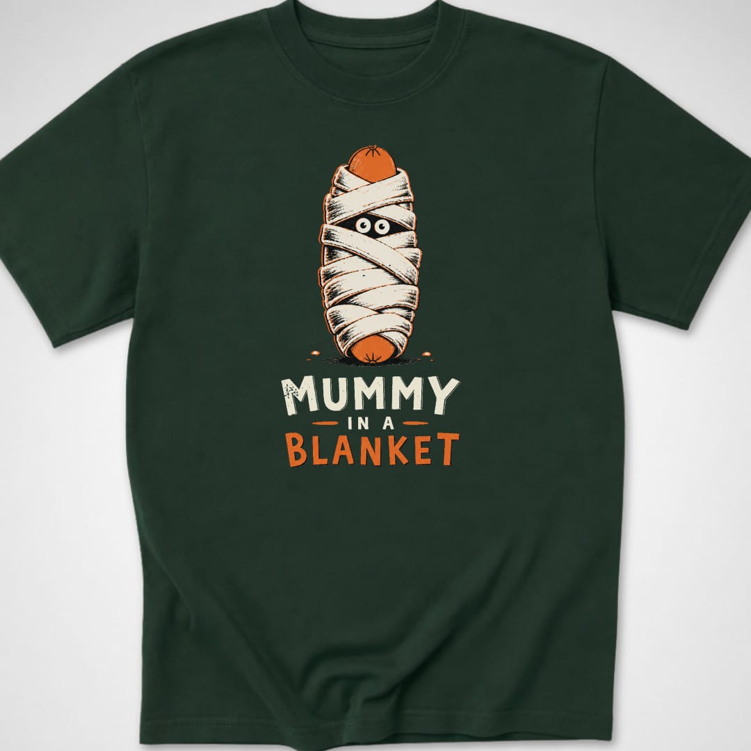 Mummy In A Blanket — Youth Tee