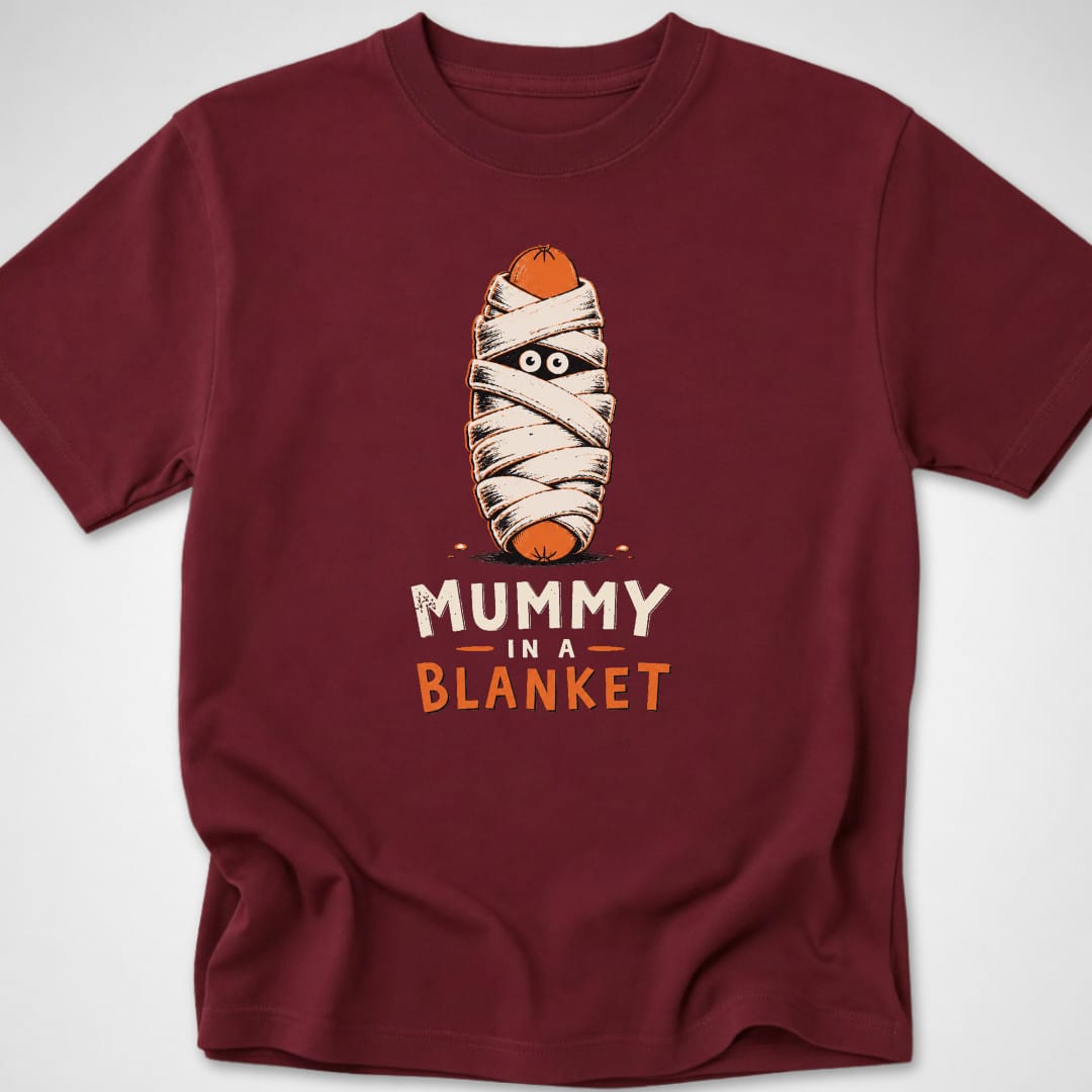 Mummy In A Blanket — Youth Tee