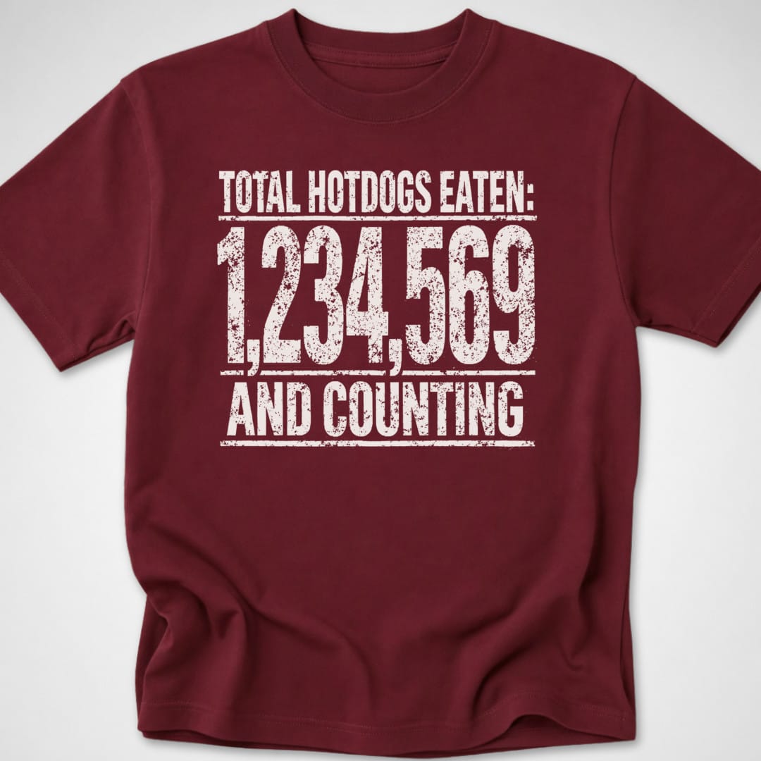Total Hotdogs Eaten — Youth Tee product image 6