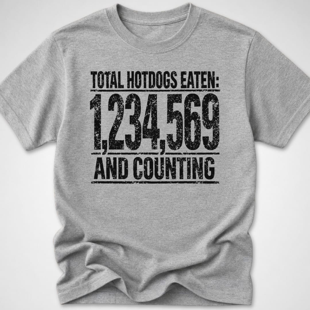 Total Hotdogs Eaten — Youth Tee product image 1