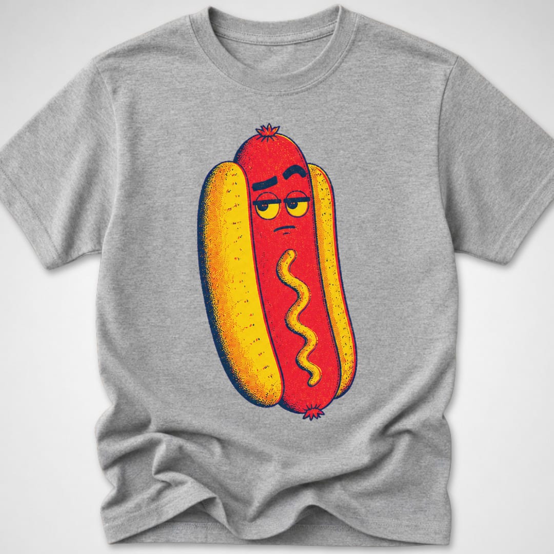Hotdog Brow Raise — Youth Tee product image 7
