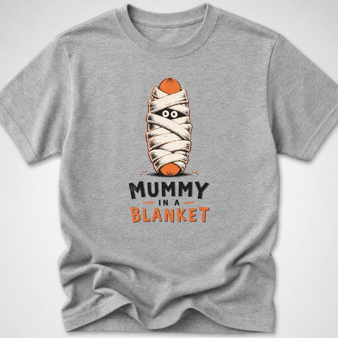 Mummy In A Blanket — Youth Tee