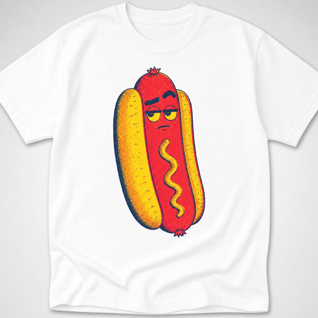 Hotdog Brow Raise — Youth Tee product image 6